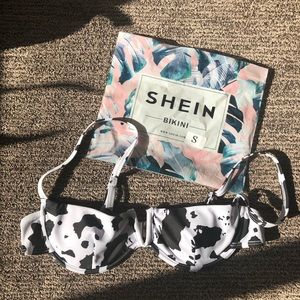 Cow bikini top